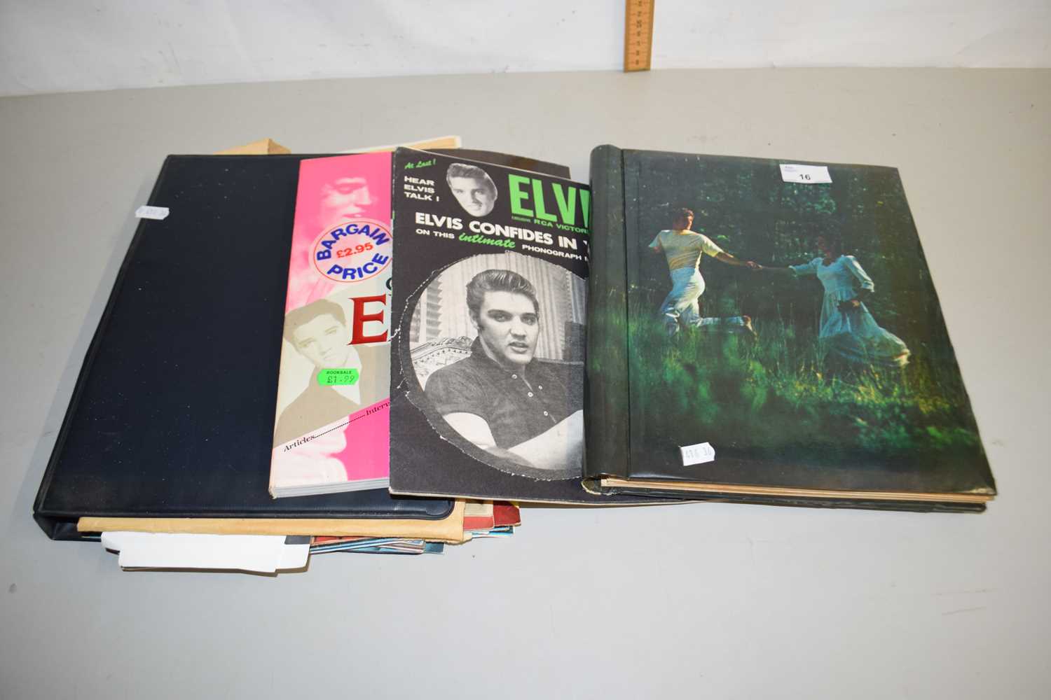Lot 16 - A range of various Elvis Presley related...