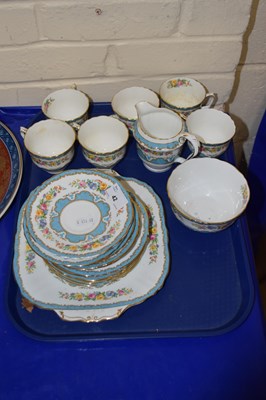 Lot 42 - Quantity of Crown Staffordshire floral...