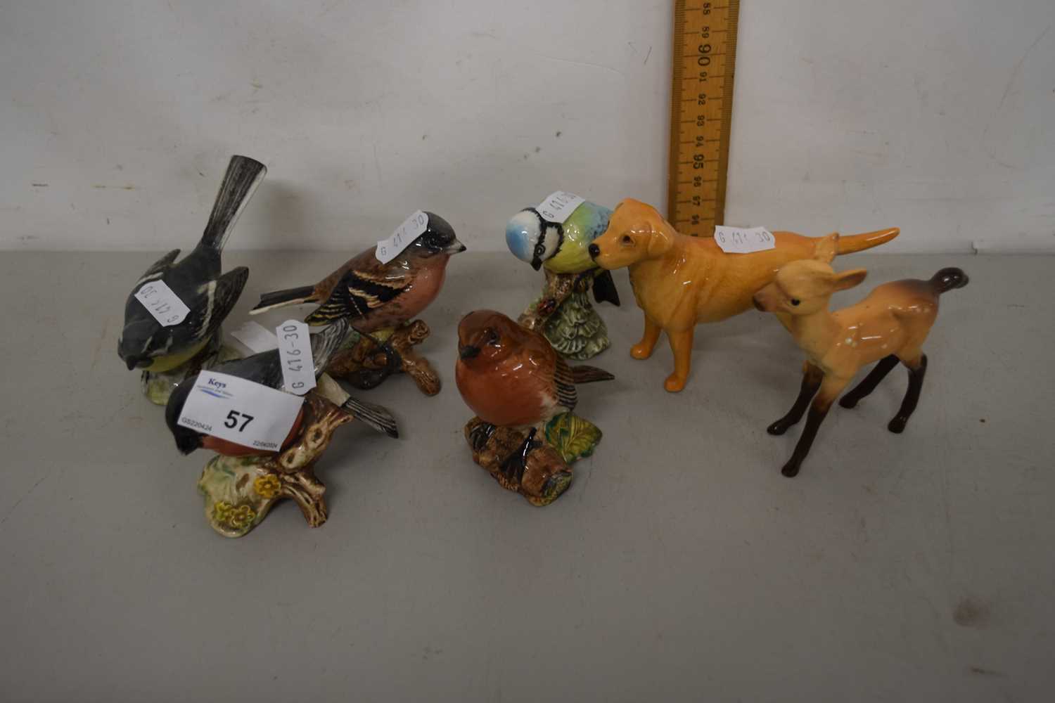 Lot 57 - A collection of Beswick birds and other animals