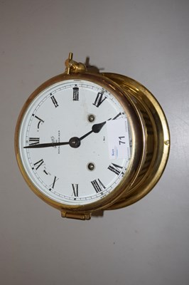 Lot 71 - A Schatz Royal Mariner boat clock