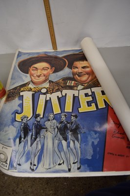 Lot 74 - Group of three film posters, Dr Who and the...