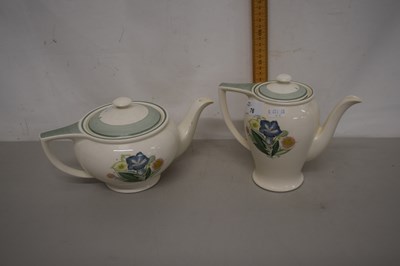 Lot 76 - Susie Cooper teapot and coffee pot