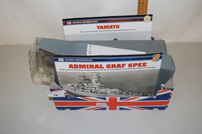 Lot 78 - Atlas Editions boxed Naval ships The Admiral...