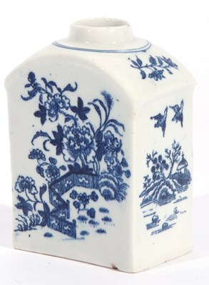 Lot 93 - Lowestoft Porcelain Tea Caddy c.1780