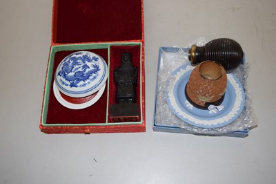 Lot 95 - Mixed Lot: Modern boxed Chinese seal and wax,...