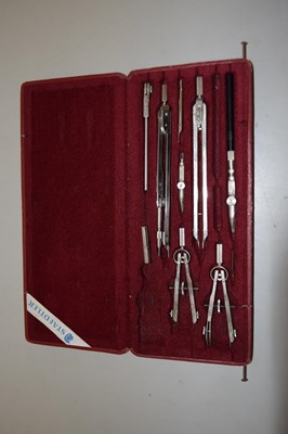 Lot 114 - A Staedtler boxed technical drawing set