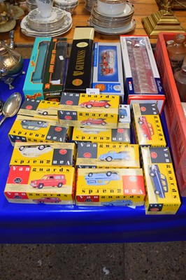 Lot 213 - Collection of boxed Vanguard toy vehicles and...