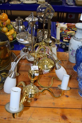 Lot 233 - A group of three various modern light fittings