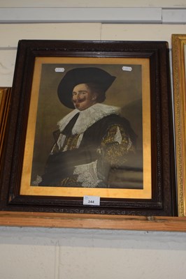 Lot 244 - Coloured print The Laughing Cavalier