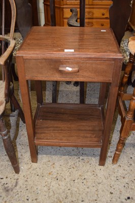 Lot 292 - An early 20th Century mahogany bedside table