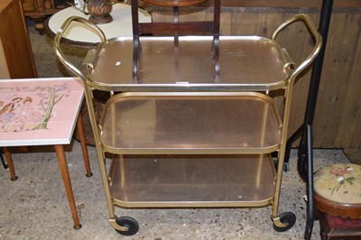 Lot 339 - A vintage tea trolley