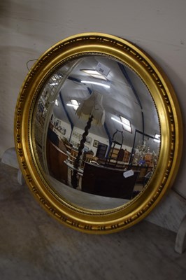 Lot 368 - A modern porthole style mirror in gilt frame