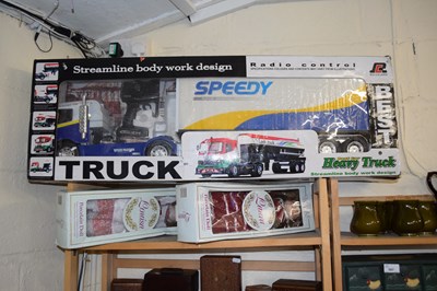 Lot 500 - A radio control streamline body heavy truck...