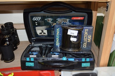 Lot 510 - A James Bond 007 walkie talkie set together...