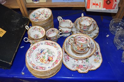 Lot 577 - A quantity of Chinese tree pattern table wares