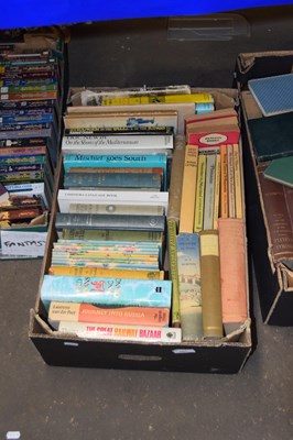 Lot 601 - One box of books, travel interest etc