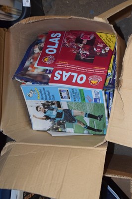 Lot 608 - One box of modern football programs