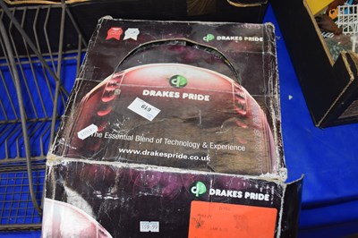 Lot 619 - Box of Drakes Pride lawn bowls