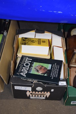 Lot 635 - One box of Wisden and other cricket books