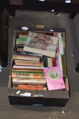 Lot 673 - One box of mixed books, countryside/shooting...