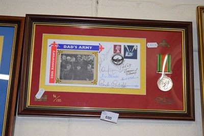 Lot 680 - Dads Army 30th Anniversary commemorative cover...