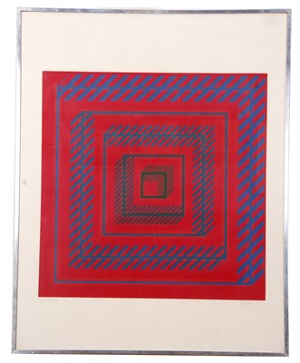 Lot 30 - Abstract screenprint, 'Untitled 93' numbered...