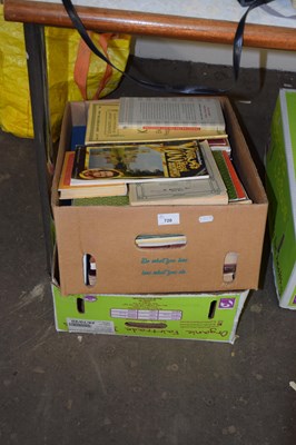 Lot 720 - Two boxes of mixed books