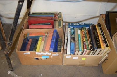 Lot 760 - Two boxes of mixed books