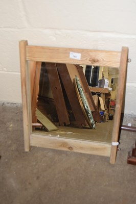 Lot 785 - Small pine framed mirror