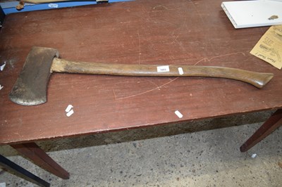 Lot 1053 - A felling axe