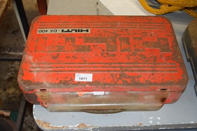 Lot 1071 - A Hilti DX400B piston tool