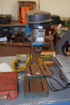 Lot 1072 - A Clark half inch drill press