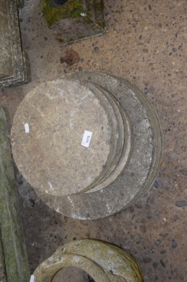 Lot 1079 - A quantity of round pavers