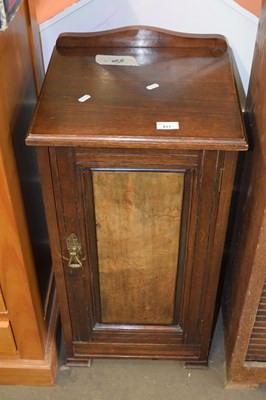 Lot 817 - A late Victorian bedside cabinet