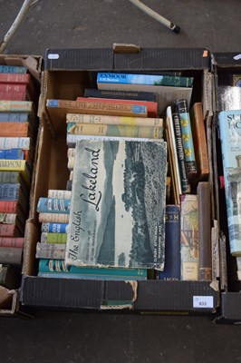 Lot 833 - One box of books, British topography interest etc