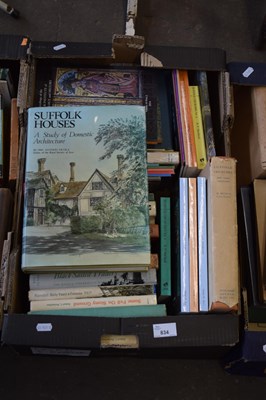 Lot 834 - One box of books to include Suffolk interest