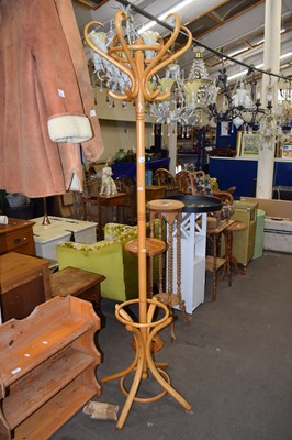 Lot 845 - A bentwood coat stand