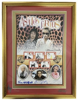 Lot 40 - A framed and glazed display montage for...