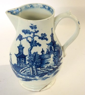 Lot 379 - Lowestoft Porcelain Jug c.1780