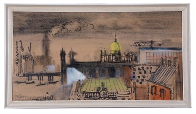Lot 122 - John Piper (1903-1992), 'St.Paul's Cathedral',...
