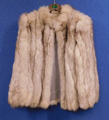Lot 87 - A lady's long haired cream fur jacket