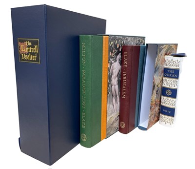 Lot 305a - LUTTRELL PSALTER. THE LUTTRELL PSALTER, FOLIO SOCIETY, 2006 WITH OTHER FOLIOS