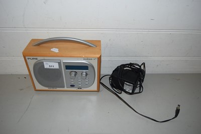 Lot 511 - PURE EVOKE DAB DIGITAL RADIO