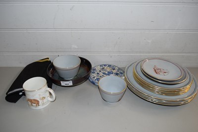 Lot 582 - MIXED LOT TO INCLUDE QUANTITY OF SPODE DINNER...