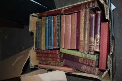 Lot 596 - BOX VARIOUS VINTAGE BOOKS