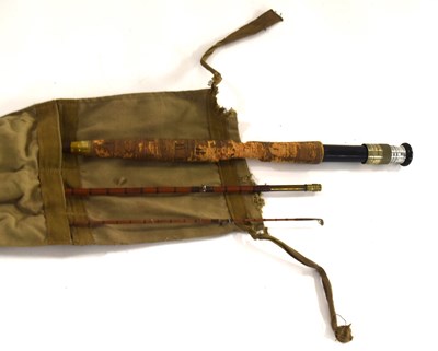 Lot 7 - VINTAGE HARDY SPLIT BAMBOO FLY ROD, 'The...