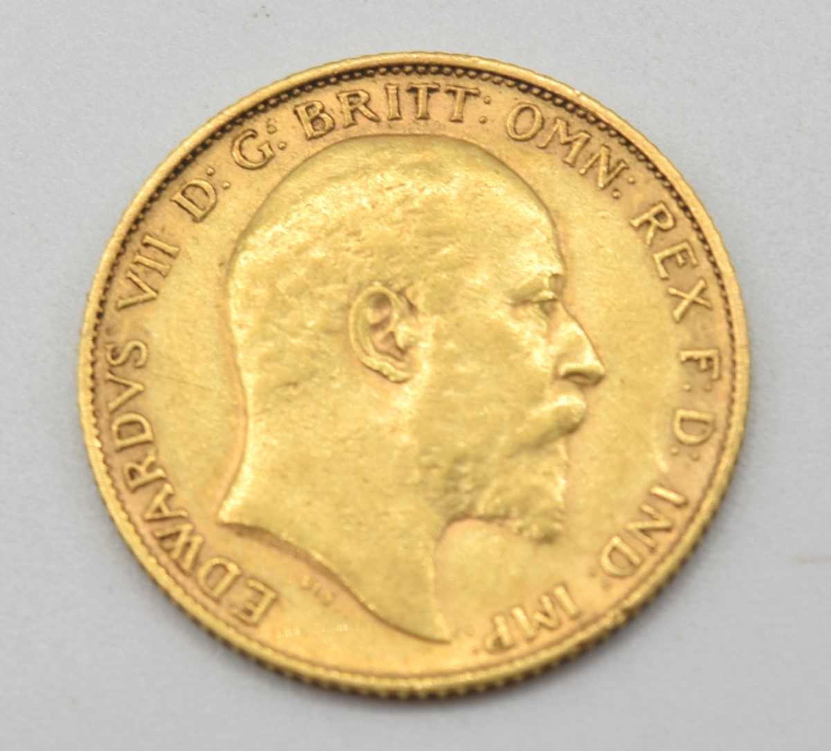 Lot 5 - Edward VII, 1906 Gold Half sovereign