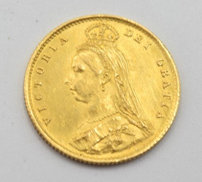 Lot 6 - Queen Victoria, 1887, gold half sovereign