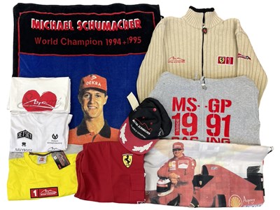 Lot 218 - A collection of various Michael Schumacher...