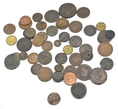 Lot 110 - Mixed quantity of coinage to include Napoleon...